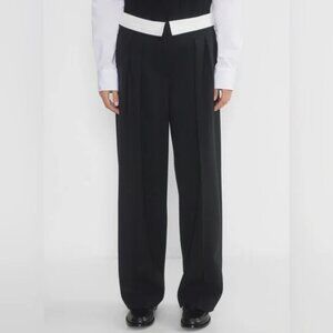 Aritzia Babaton Bureau Wool Pants Black